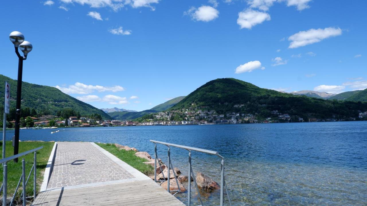 Lavena - Lake & Mountain Apartments Lavena Ponte Tresa Eksteriør bilde